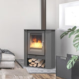 Poêle à bois sans ventilation d´angle SL PF055F