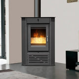 Poêle à bois avec ventilation d´angle SR9 PF058F