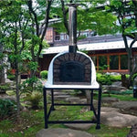 support chariot pour four a bois en brique