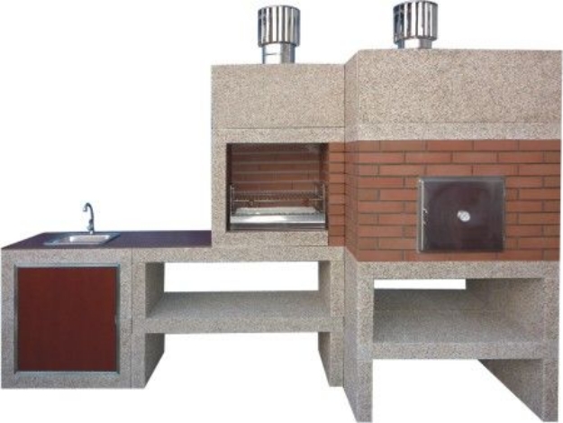 Picture of Barbecue Moderne avec Four et Evier AV910F