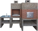 Picture of Barbecue Moderne avec Four et Evier AV930F