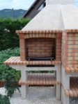 Picture of Barbecue en brique avec four AV351F