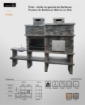 Picture of Barbecue en Beton Avec Four a Bois AV280F