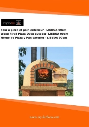 Image de Four pizza et pain à bois avec cheminée