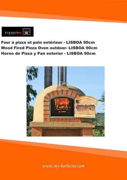 Picture of Four pizza et pain à bois avec cheminée