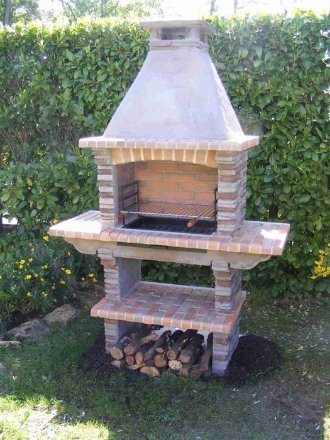 Image de Barbecue vertical pierre en ligne PR4020F