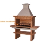 Picture of Grilloir encastrable en fer 88x44 AC44F