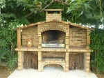 Picture of Barbecue rustique avec évier  FR0086F
