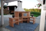 Picture of Barbecue d'angle avec Four AV360B