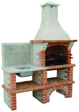 Image de Barbecue Brique du Portugal avec évier CE3050PF