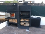 Picture of Barbecue Ligne Moderne avec Four et Evier AV100M