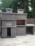 Picture of Barbecue en Pierre et Four a Bois PR4740F