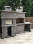 Picture of Barbecue en Pierre et Four a Bois PR4740F