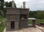 Picture of Barbecue en Pierre et Four a Bois PR4740F