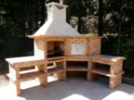 Picture of Barbecue d'angle avec Four AV360B