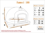 Picture of Four à pizza et pain - FAMOSI 100cm
