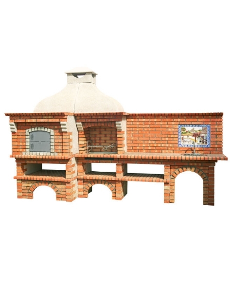 Picture of Barbecue en Brique avec four et évier CE9040F