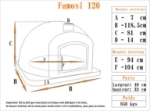 Picture of Four a pizza et pain FAMOSI  120cm