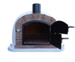 Four a bois et pizza VENTURA Rouge 100cm-My Barbecue