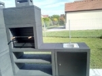 Picture of Barbecue Moderne avec Four et Evier AV80M