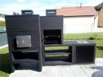 Picture of Barbecue Moderne avec Four et Evier AV80M