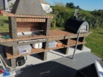 Picture of Barbecue en Pierre et Four a Bois AV245F
