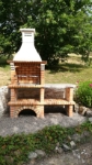 Picture of Barbecue en Brique de Jardin avec évier CE3050F