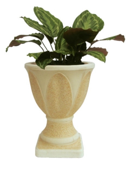 Picture of Vase coupe en Pierre Reconstituee (moyen) V081F