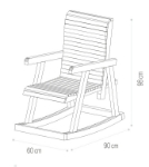 Picture of Chaise BALANÇOIRE TO3024A