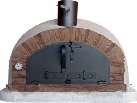Image de Four a pizza et pain BUENAVENTURA Rouge 120cm
