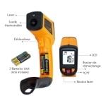 Picture of Thermometre infrarouge pour four à bois AC09F