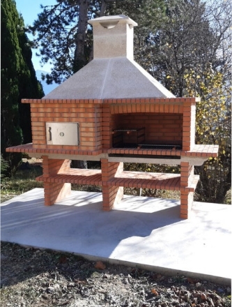 Image de Barbecue avec Four a Pizza AV5950F