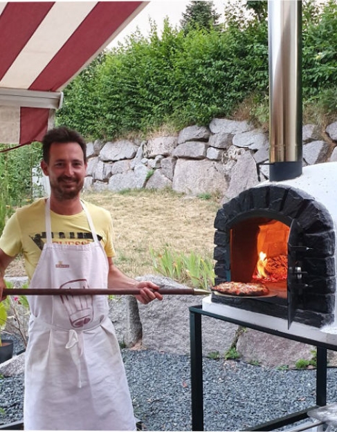Four a pizza bois FAMOSI 90 cm-My Barbecue