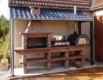 Picture of Barbecue en Pierre et Four a Bois AV245F