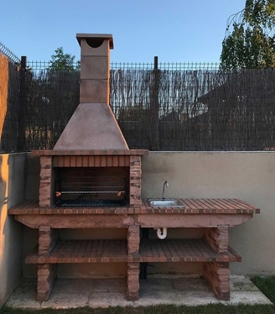 Image de Barbecue fixe en pierre reconstituée AV370F