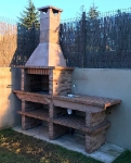 Picture of Barbecue fixe en pierre reconstituée AV370F
