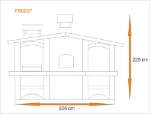 Picture of Barbecue Rustique avec Four et évier FR003F