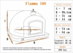 Picture of Four a bois Flamma AL 100cm