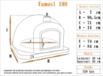 Picture of Four a pizza et pain du Portugal - FAMOSI 100cm