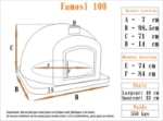 Picture of Four a pizza et pain du Portugal - FAMOSI 100cm