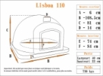 Picture of Four a pizza et pain de jardin - LISBOA 110cm