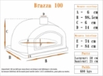 Picture of Four a pizza et pain du Portugal - BRAZZA 100cm