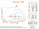 Picture of Four a pizza et pain BRAZZA 120cm