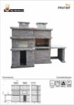 Picture of Barbecue en Pierre et Four a Bois PR4740F