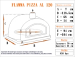 Picture of Four a bois Flamma Pizza AL 120cm