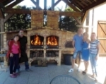 Picture of Barbecue rustique avec four et évier FR0024F