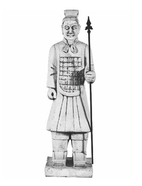 Picture of Statue du guerrier Chinois Xian (Grande) AR1076R