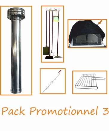 Image de Pack Promotionnel pour four à bois en BRIQUE 3