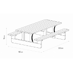 Picture of Table de Jardin CAMPESTRE TO3162A