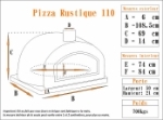 Picture of Four a Bois Pizza en Briques PIZZA VITTORIA